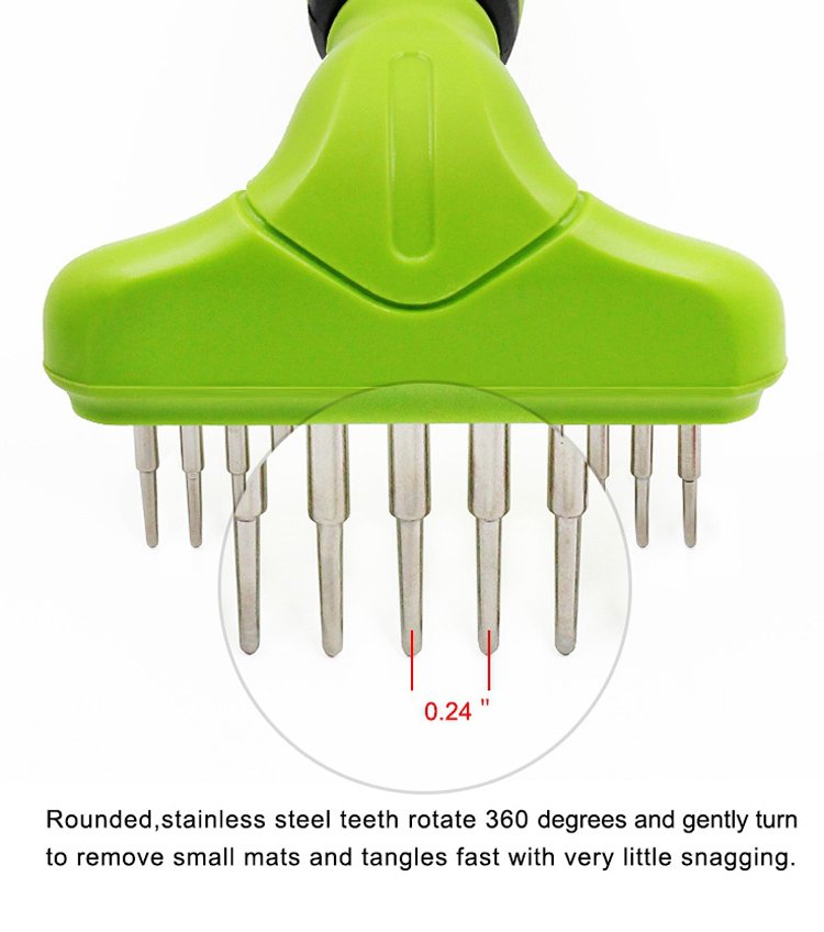 Dog Grooming Rake Comb