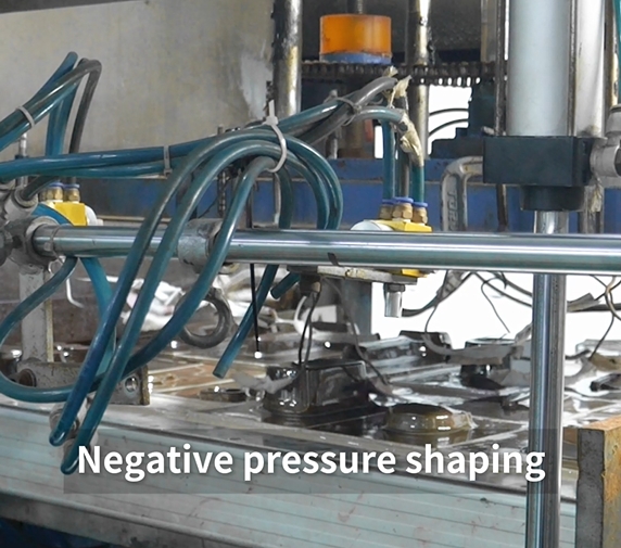 Negative pressure shaping