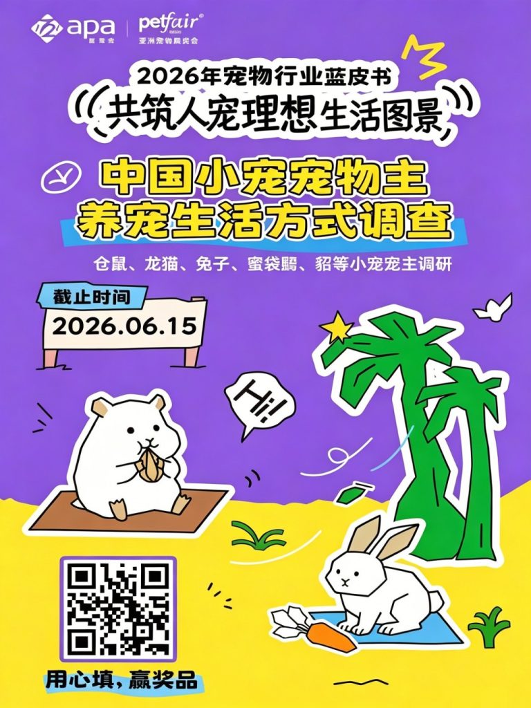 Pet survey poster for small pet owners